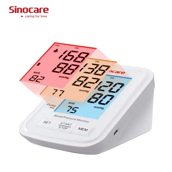 Sinoheart Electronic Digital Blood Pressure Machine / BP Monitor - Sinocare