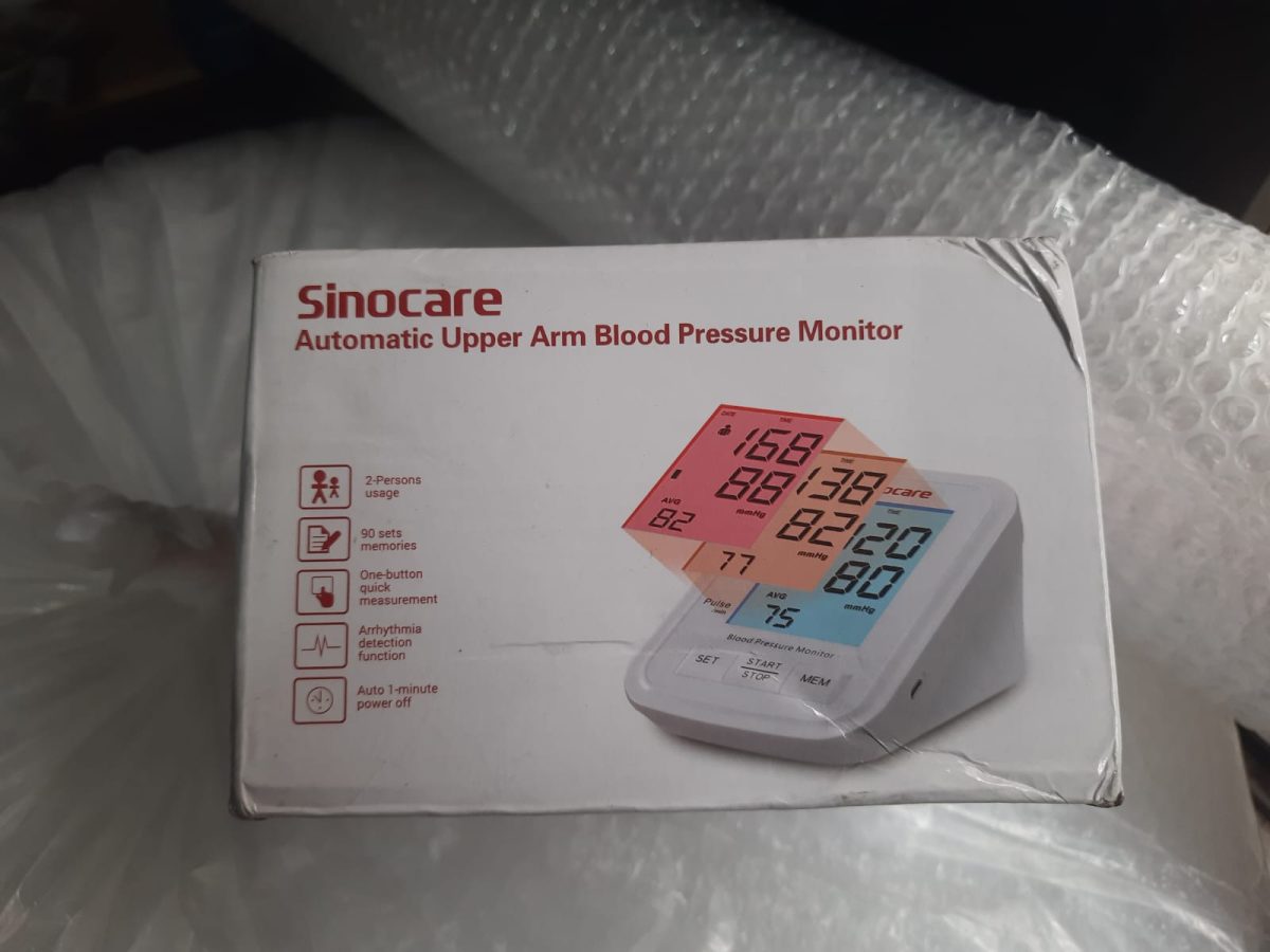 Sinoheart Electronic Digital Blood Pressure Machine / BP Monitor - Sinocare - Image 5