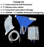 Portable Reusable Medical Incontinence Bag - Collecting Bag for Men and Women with Catheter Bag and Urinal - Image 8