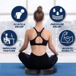 United Medicare Orthopedic Memory Foam Coccyx Seat Cushion for Tailbone Pain Relief - Image 3